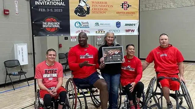 Brad Rich Invitational group charity photo in San Diego, California.
